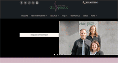 Desktop Screenshot of chirosaltlake.com
