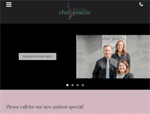 Tablet Screenshot of chirosaltlake.com